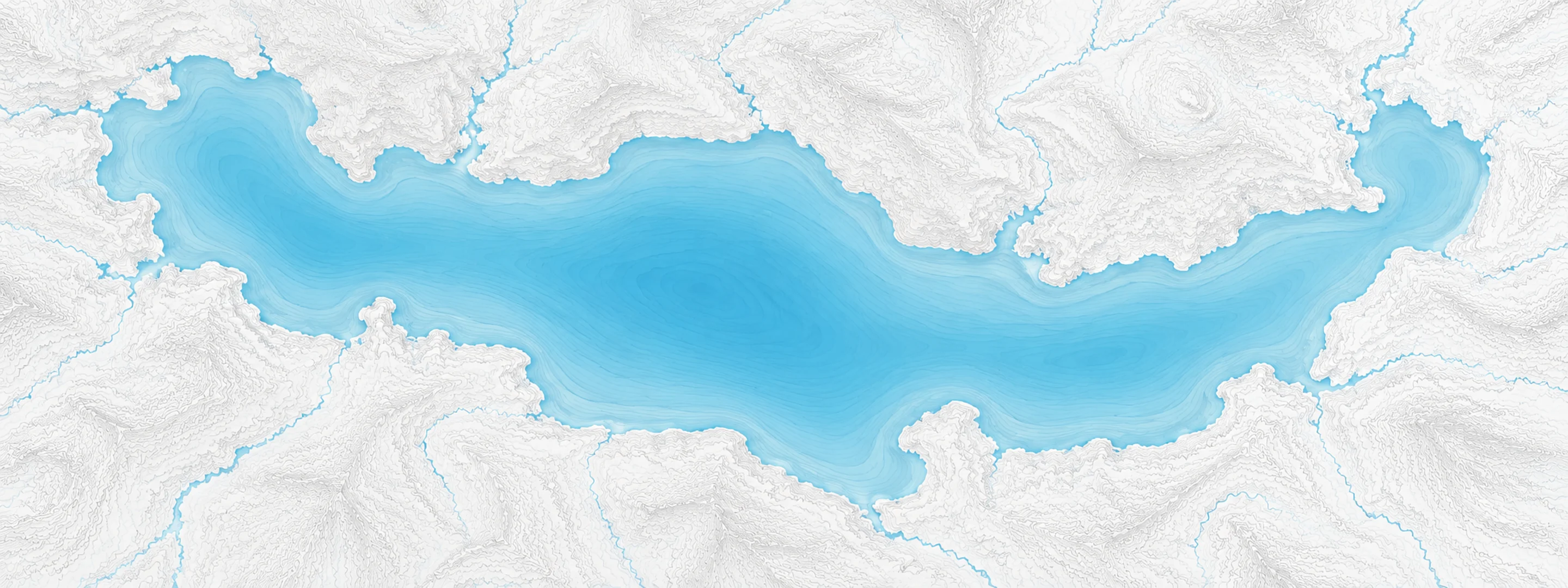 Illustrated map of Green Lake