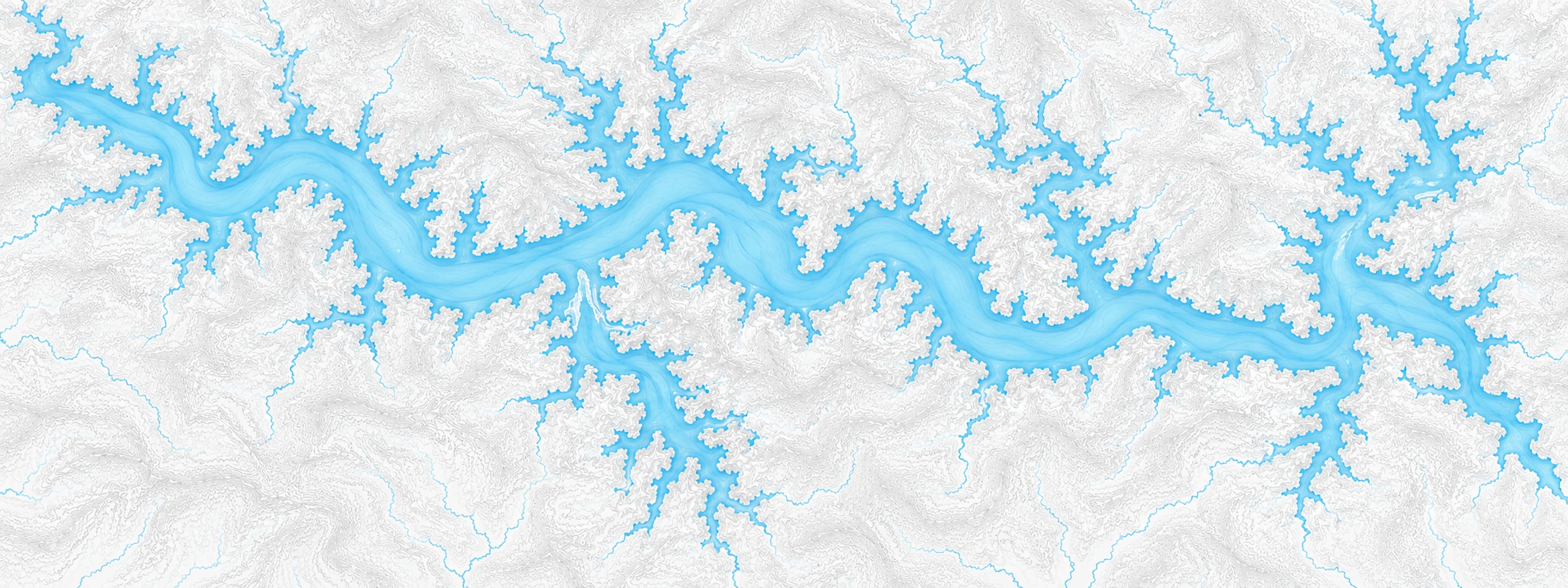 Illustrated map of Lake of the Ozarks