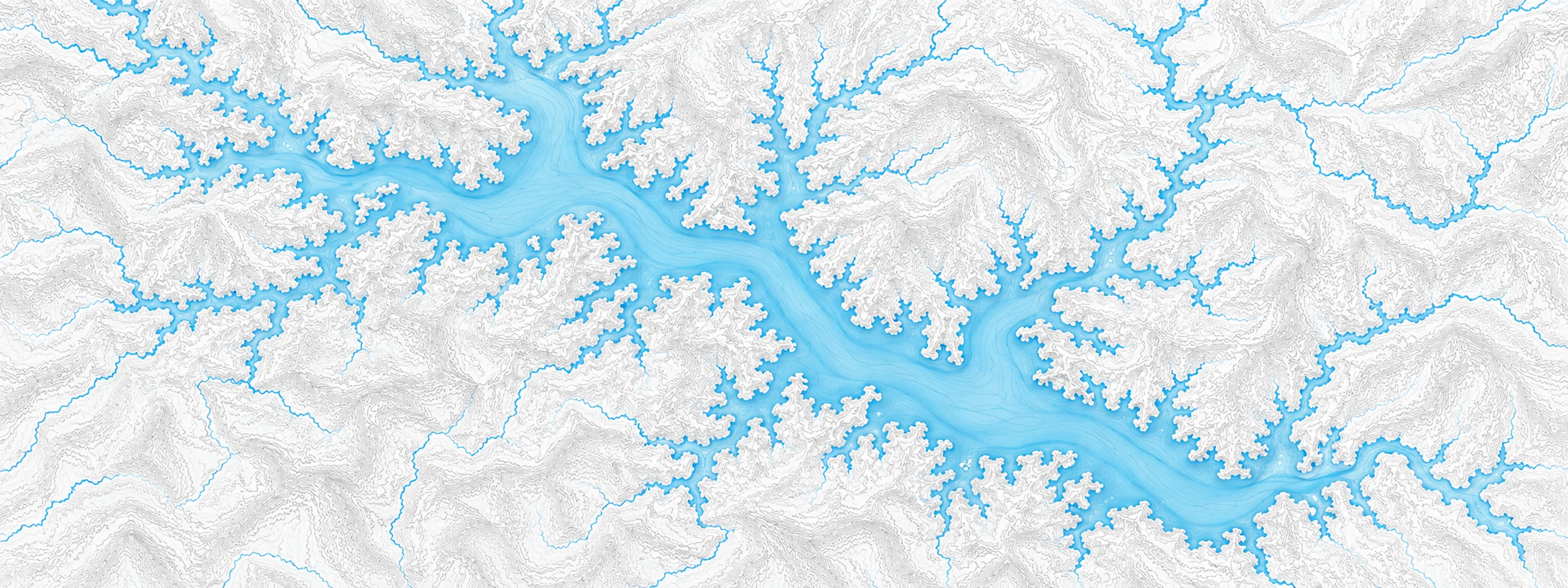Illustrated map of Lake Wylie