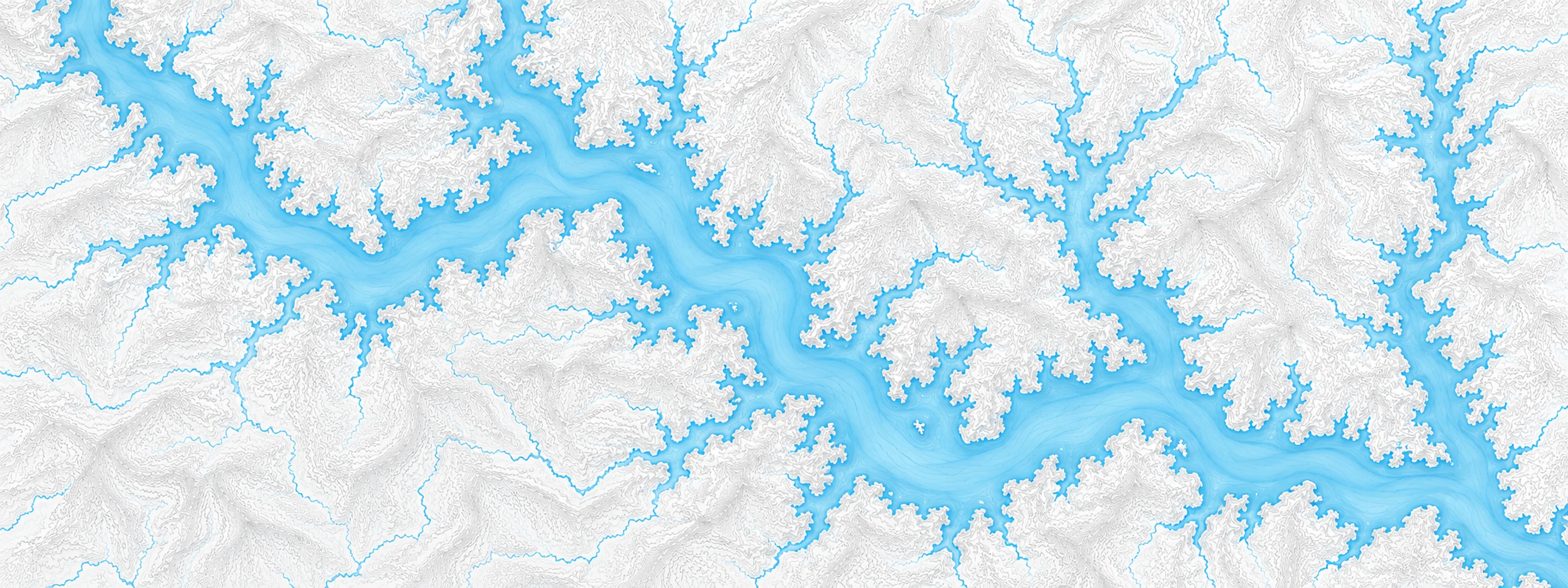 Illustrated map of West Point Lake