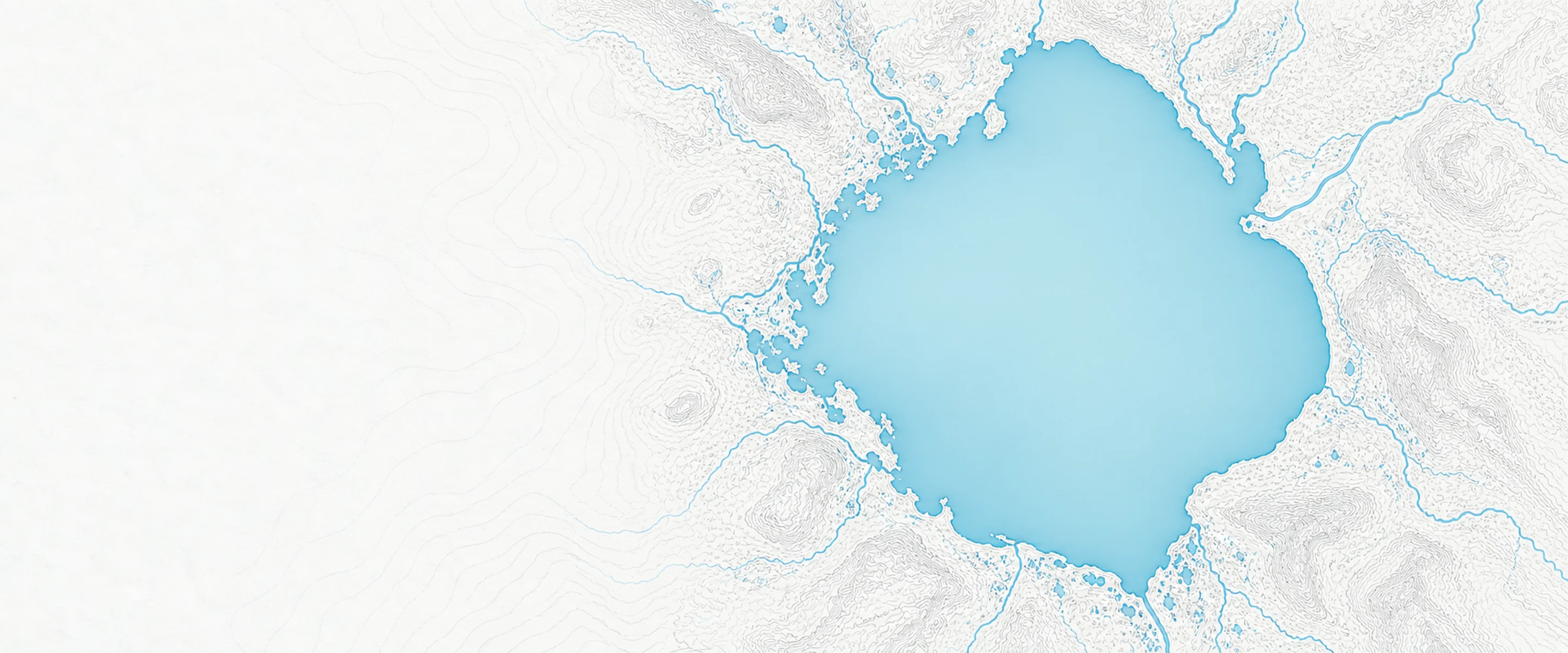 Illustrated map of Lake Okeechobee