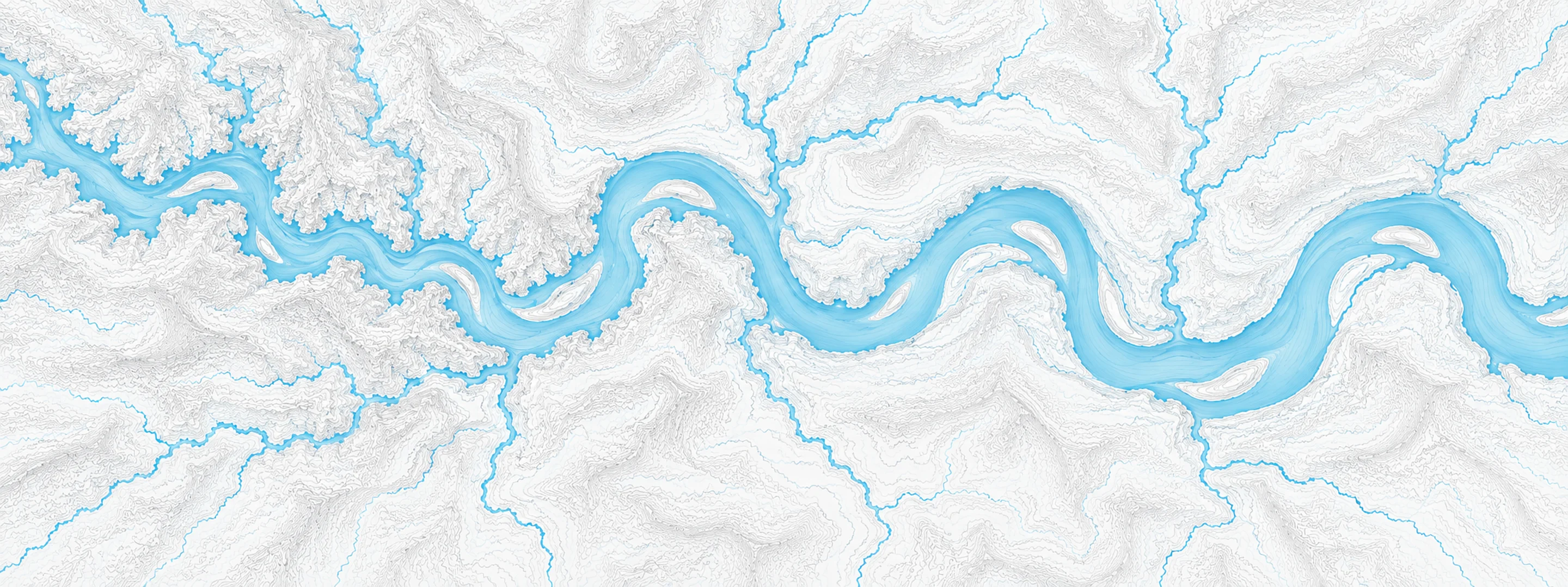 Illustrated map of Black River (AR, MO)