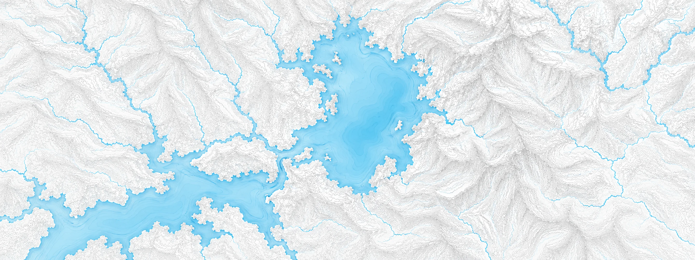 Illustrated map of Grand Lake