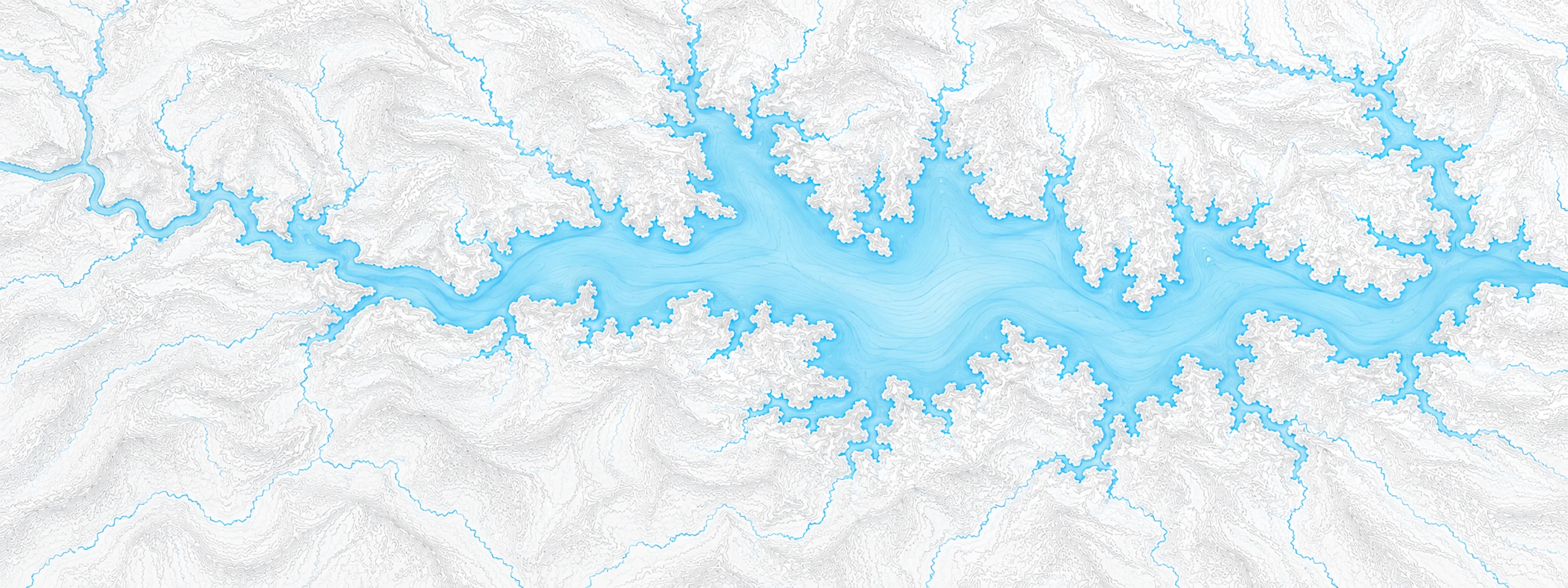 Illustrated map of Wilson Lake