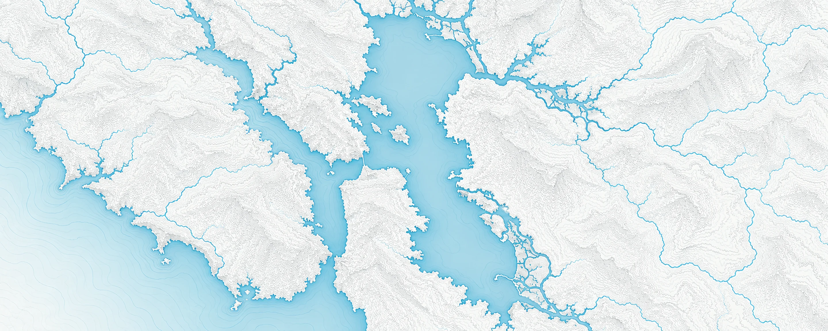 Illustrated map of San Francisco